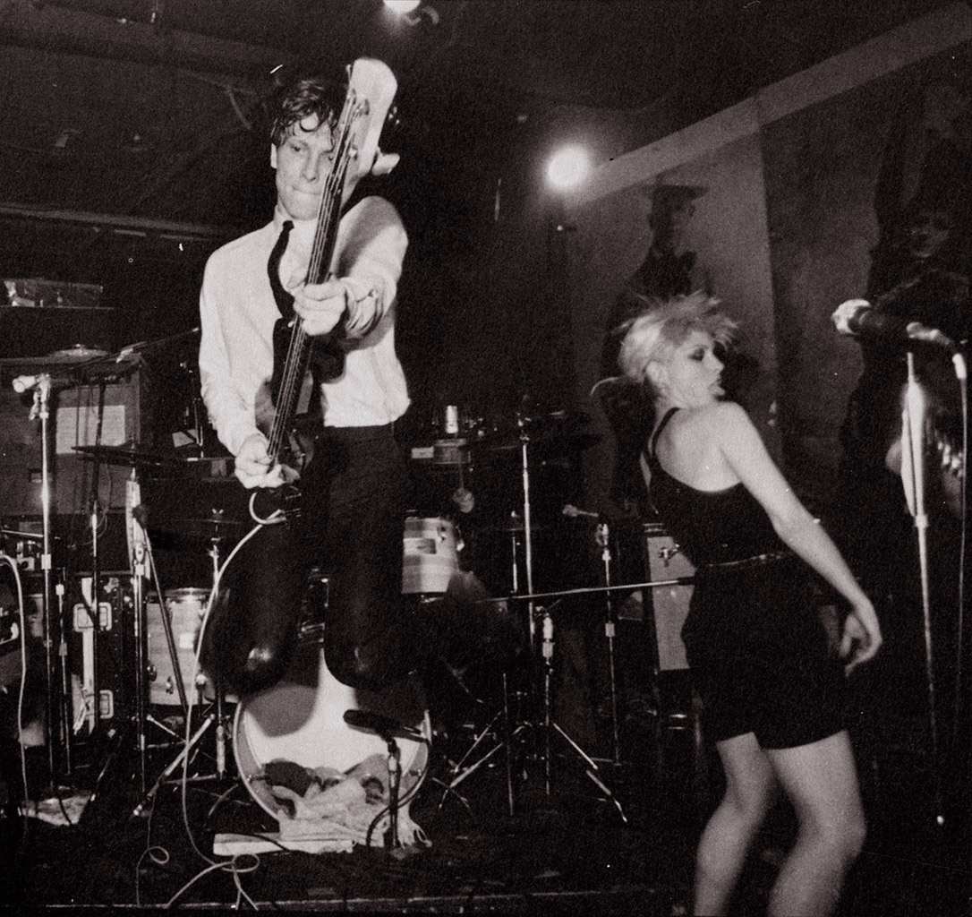 CBGB, with Gary jumping.